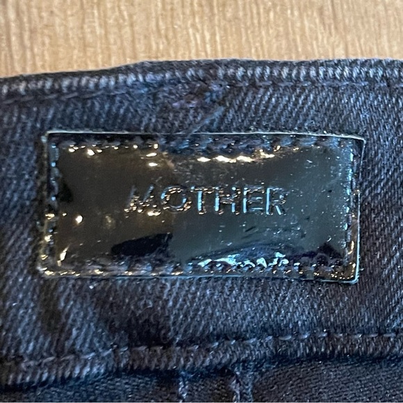 Mother The Looker Night Hawk Black Skinny Jeans - Picture 3 of 12